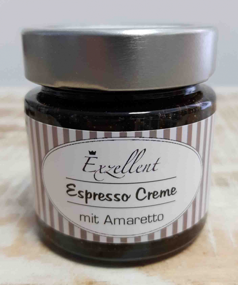 Espresso Creme mit Amaretto
